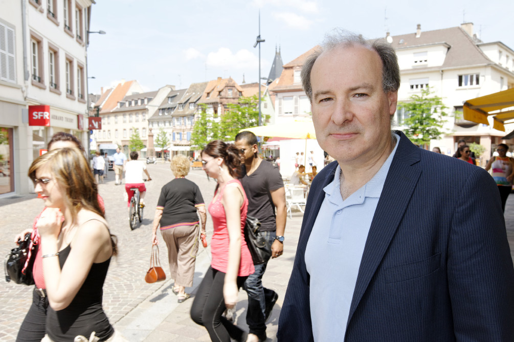 Alain Christophel, manager de centre-ville à la mairie de Haguenau © Benoît Linder